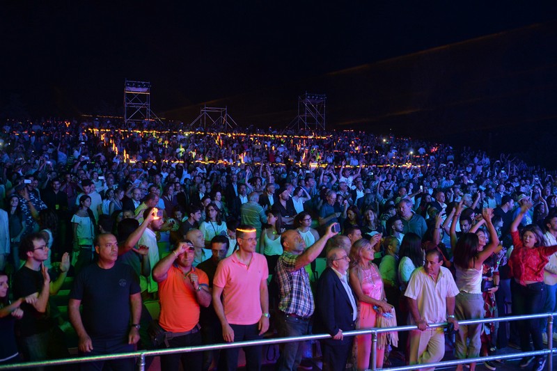 Jean Michel Jarre at Baalbeck Festival